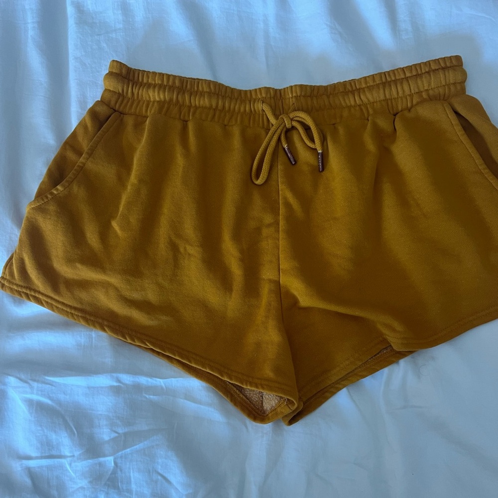 Jolyn Clothing Golden Athletic Shorts